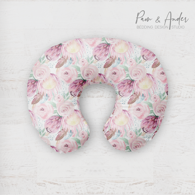 Bunny Boppy pillow cover Hover Image