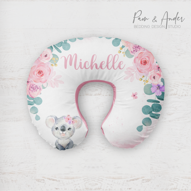 Koala boppy pillow cover Hover Image