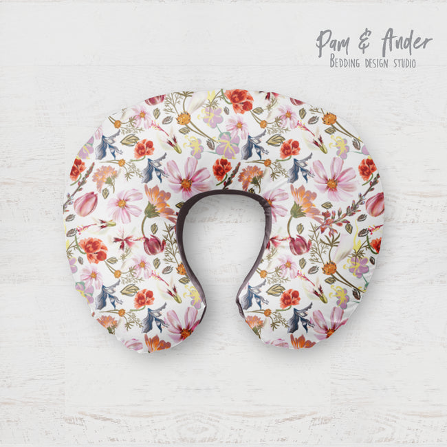 Elephant beige boppy pillow cover Hover Image