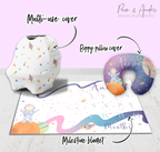 Outer Space for Girl Crib Bedding Set