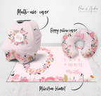 Peony accessories set