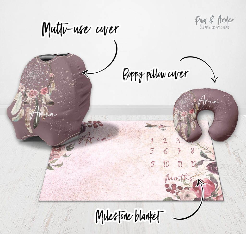 Unicorn boho accessories set