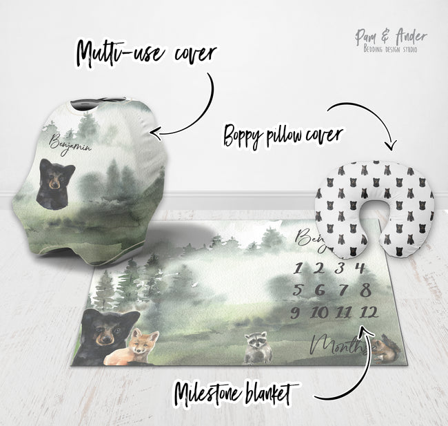 Bear patch accessories set Main Image