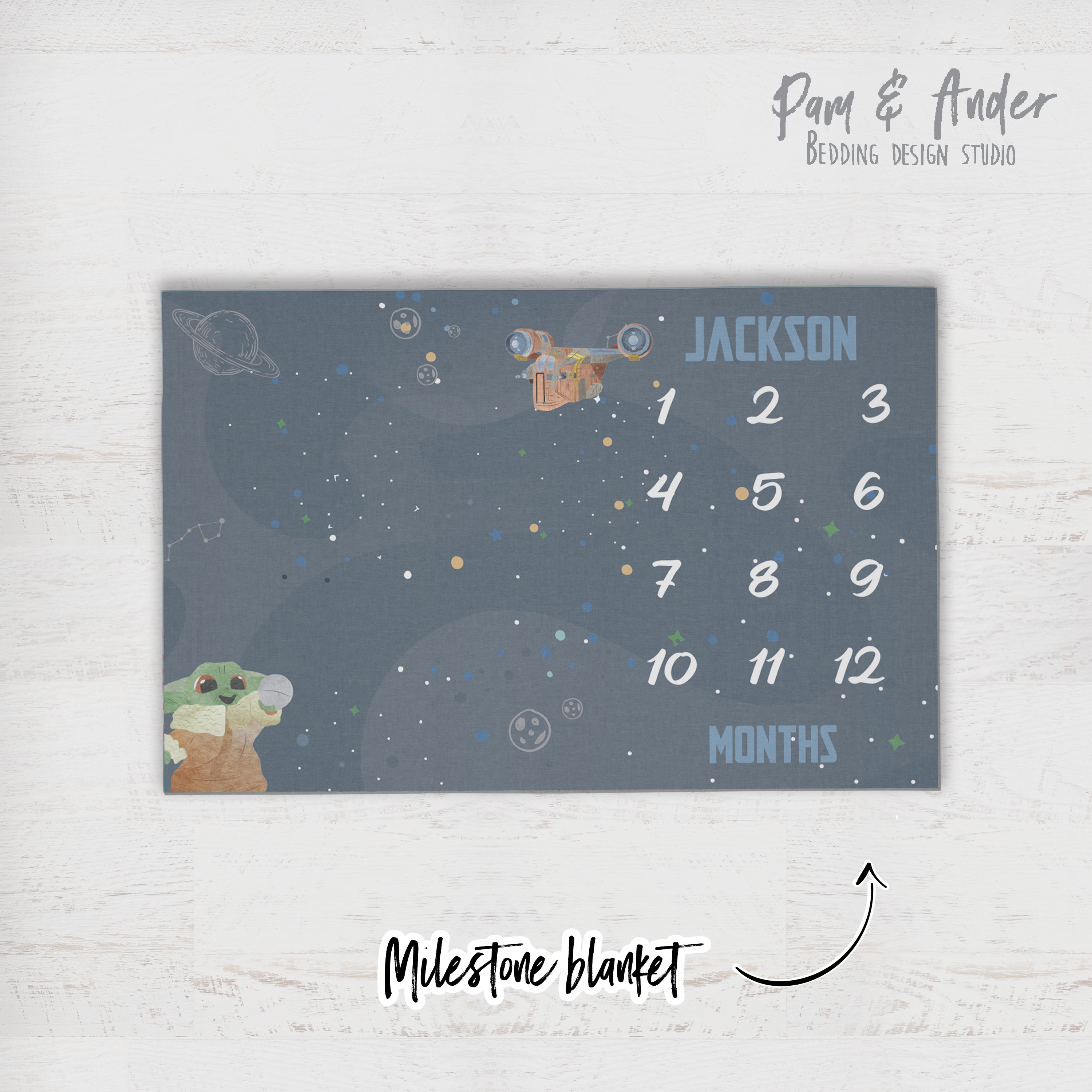 Baby yoda accessories set