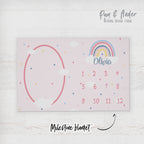 Rainbow accessories set