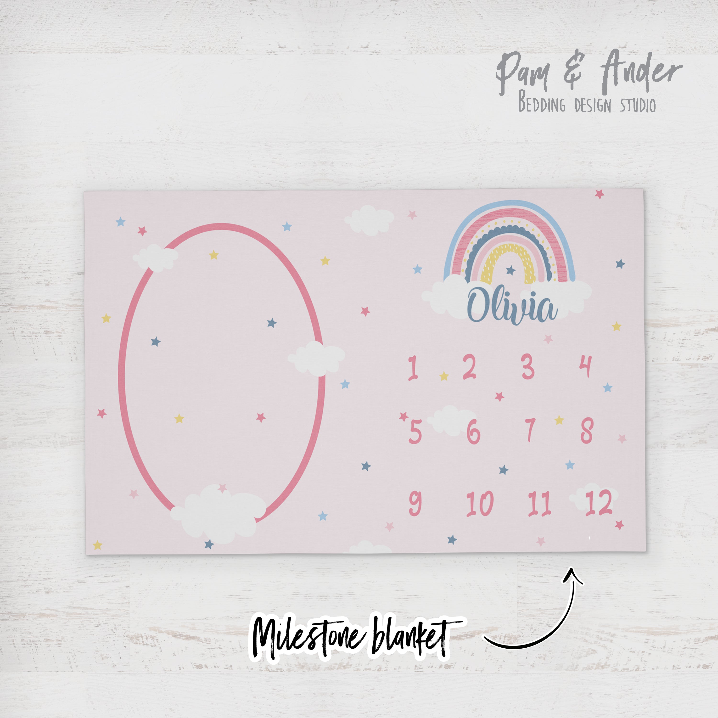 Rainbow accessories set