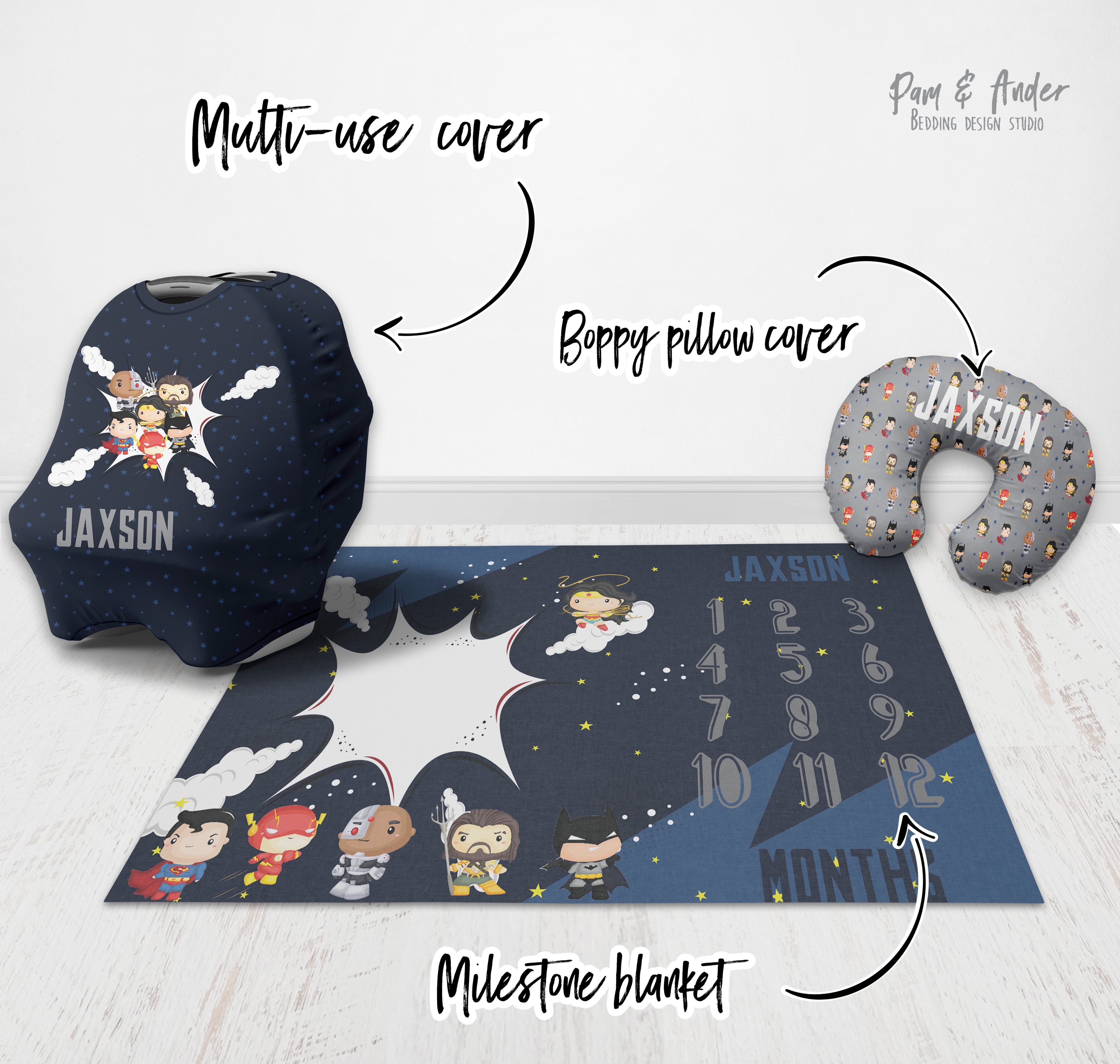 DC Superheroes accessories set