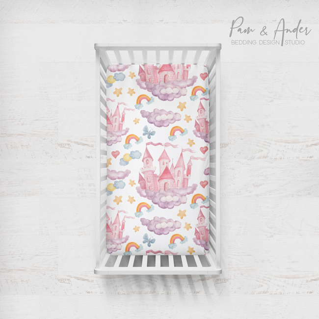 Castle Pink Fitted sheet Main Image