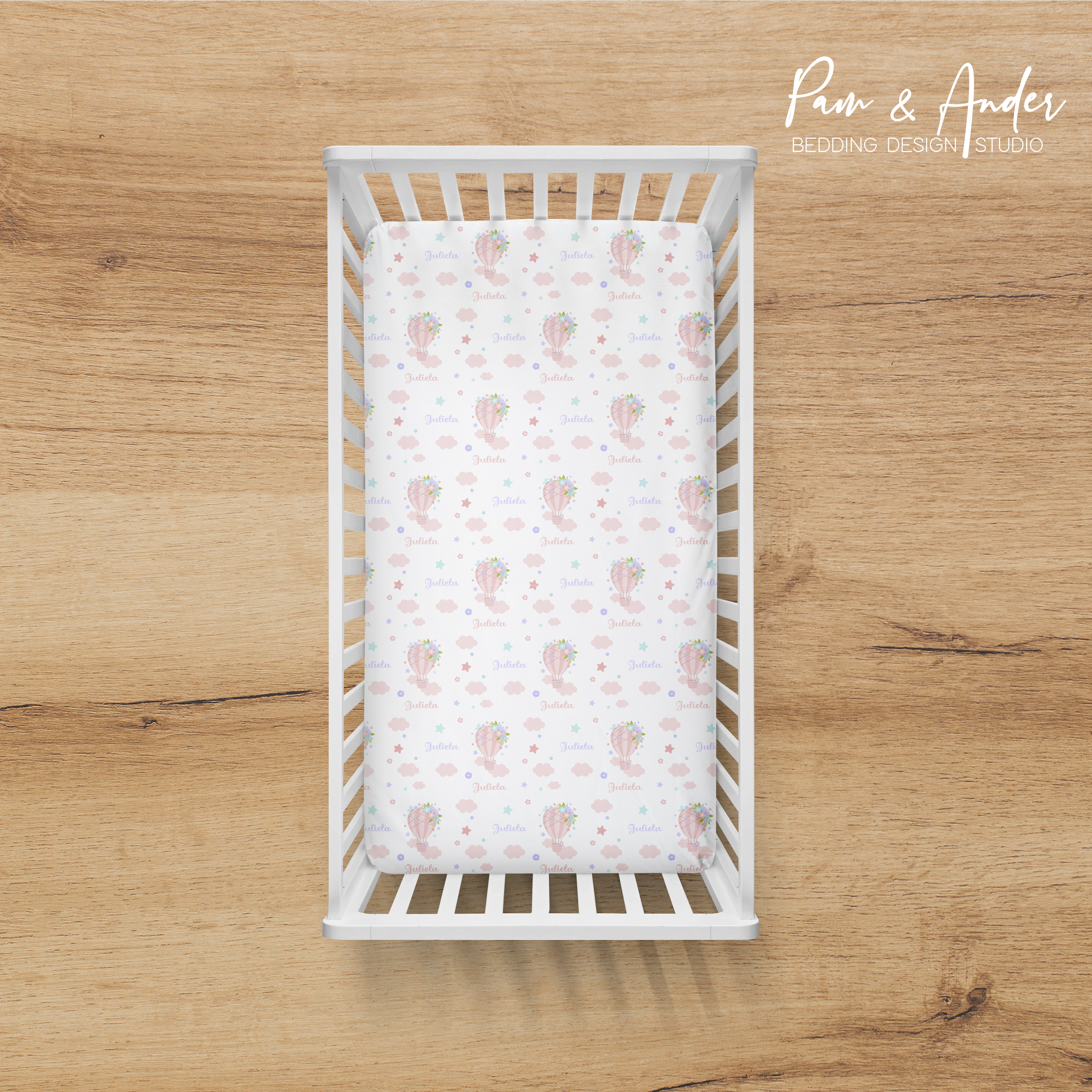 Hot Air Balloon fitted sheet