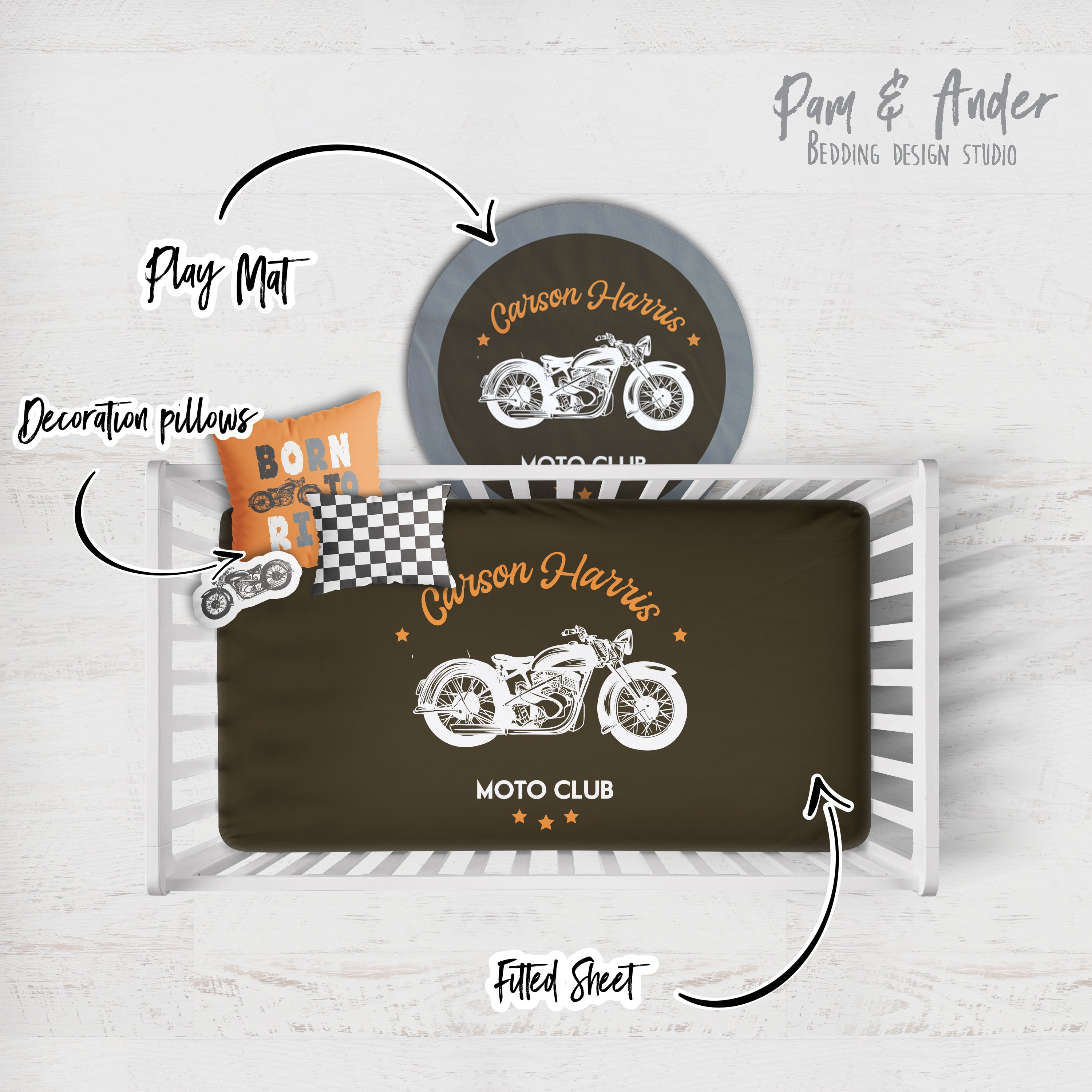 Motorcycle Crib Build your Bundle