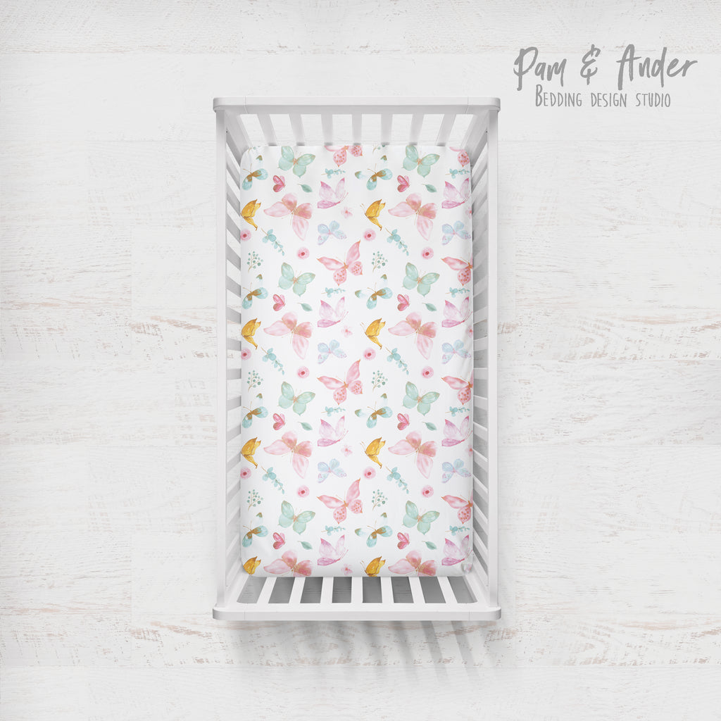 Butterfly fitted sheet