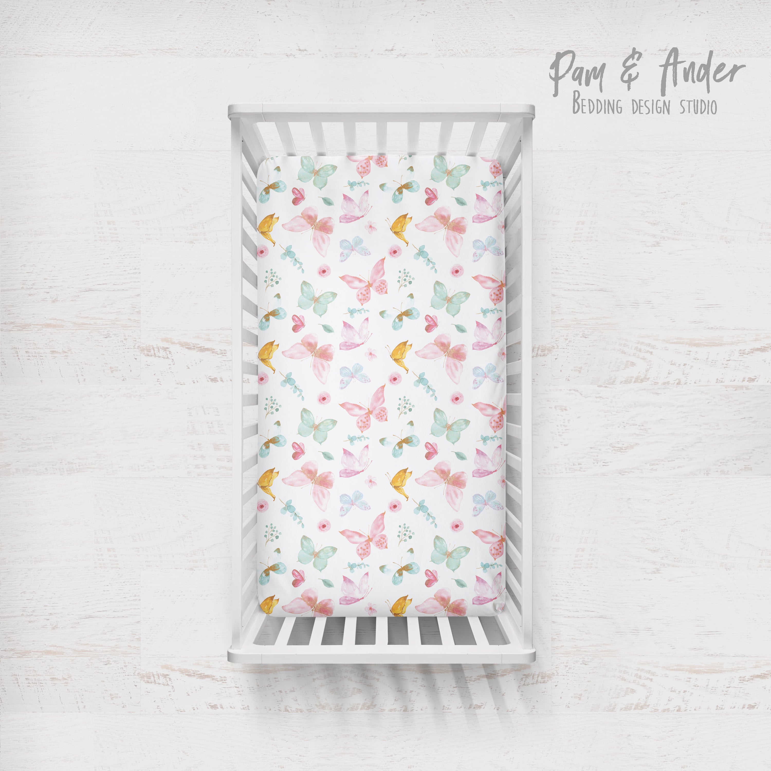 Butterfly fitted sheet