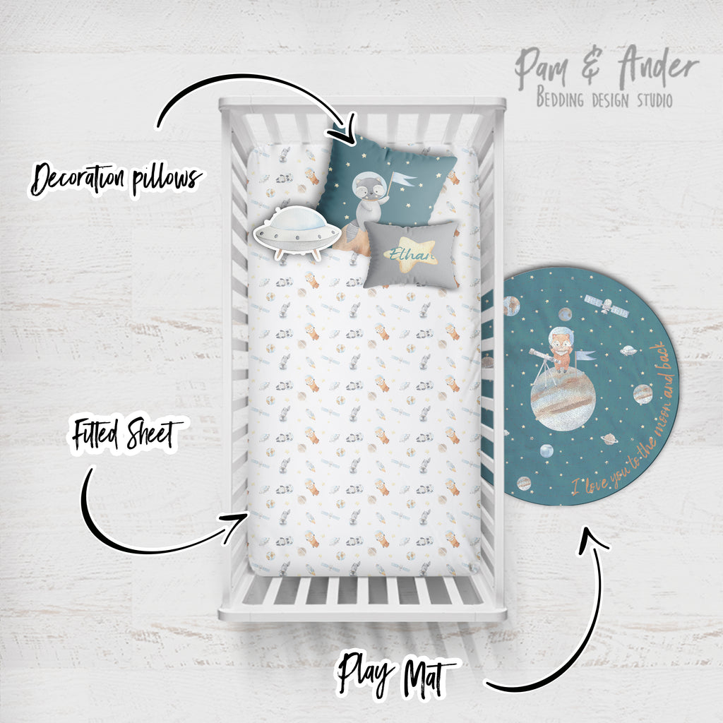 Outer Space Crib Build your Bundle