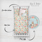 Woodland Girl Crib Bedding Set