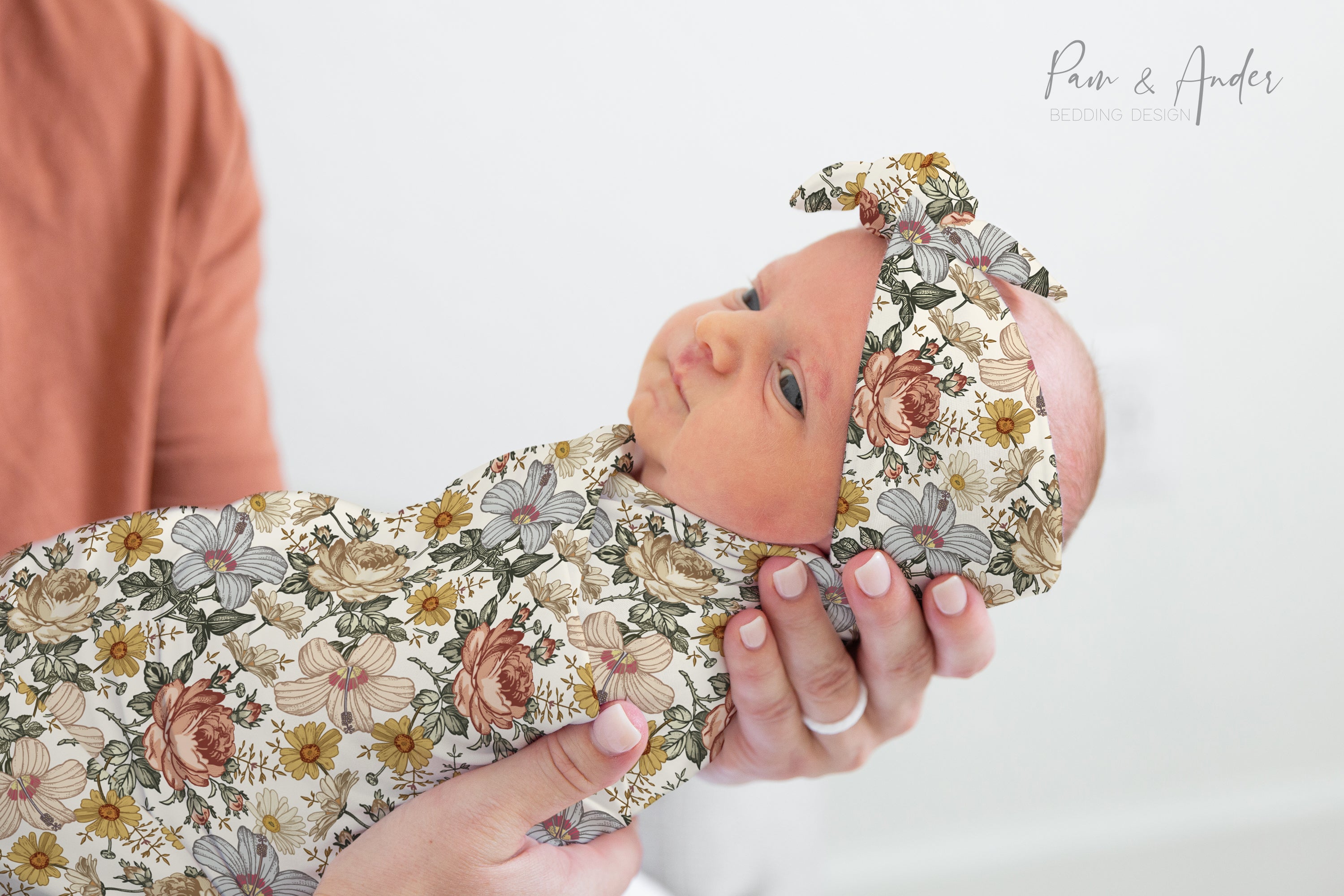 Elephant and vintage flowers Build your Bundle