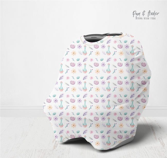 Dino girl multi-use cover Hover Image