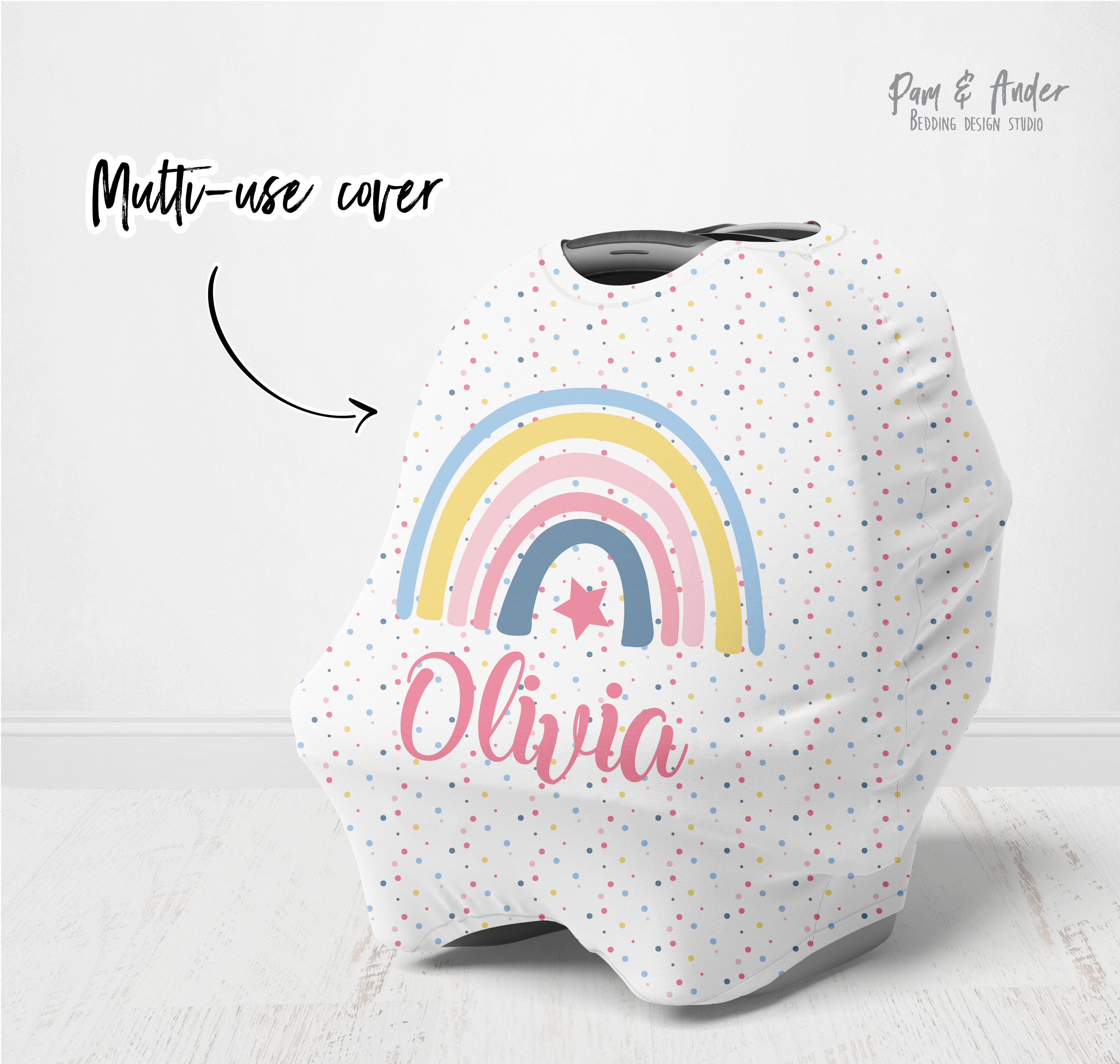 Rainbow accessories set