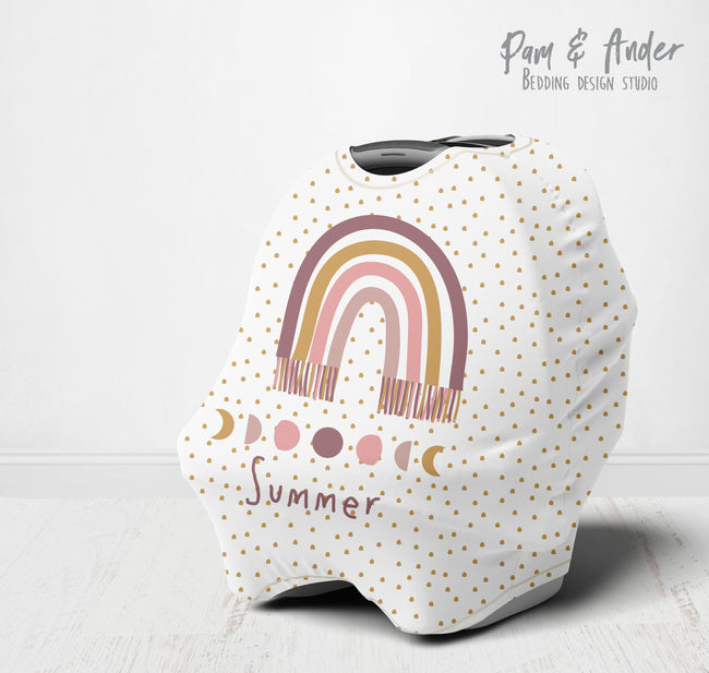 Rainbow boho multi-use cover Hover Image