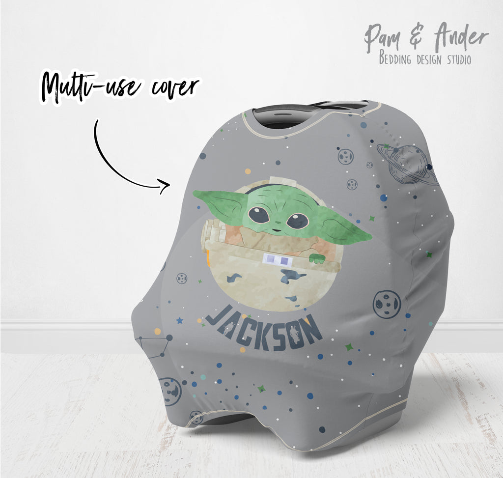 Baby yoda accessories set