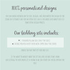 Greenery Emery bedding set