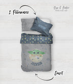 Baby yoda bedding set
