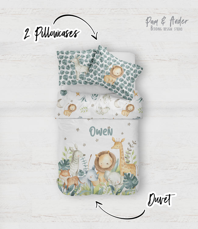 Jungle bedding set Main Image