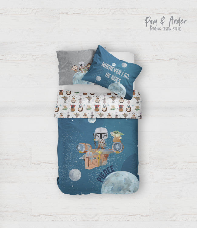 Mandalorian bedding set Hover Image