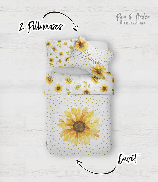 Sunflower bedding set Main Image