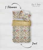 Elephant vintage bedding set