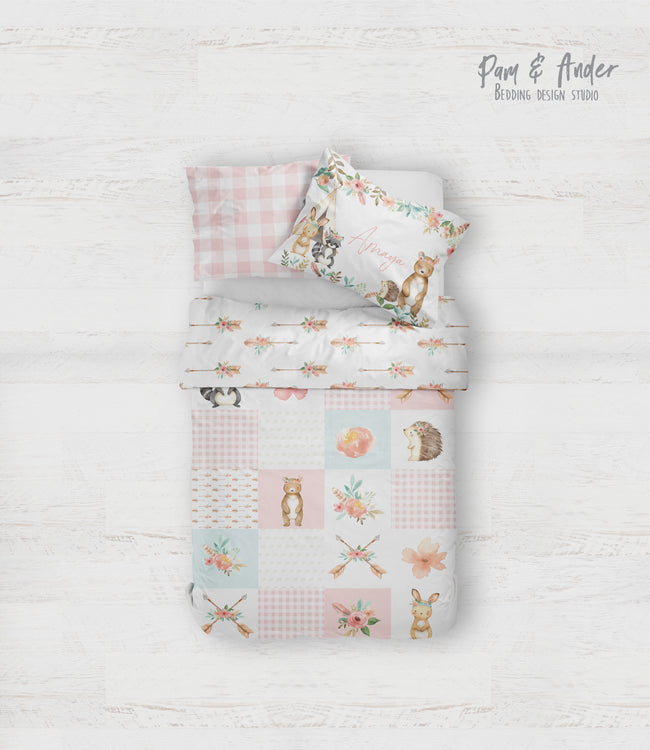 Woodland Girl Bedding set Hover Image