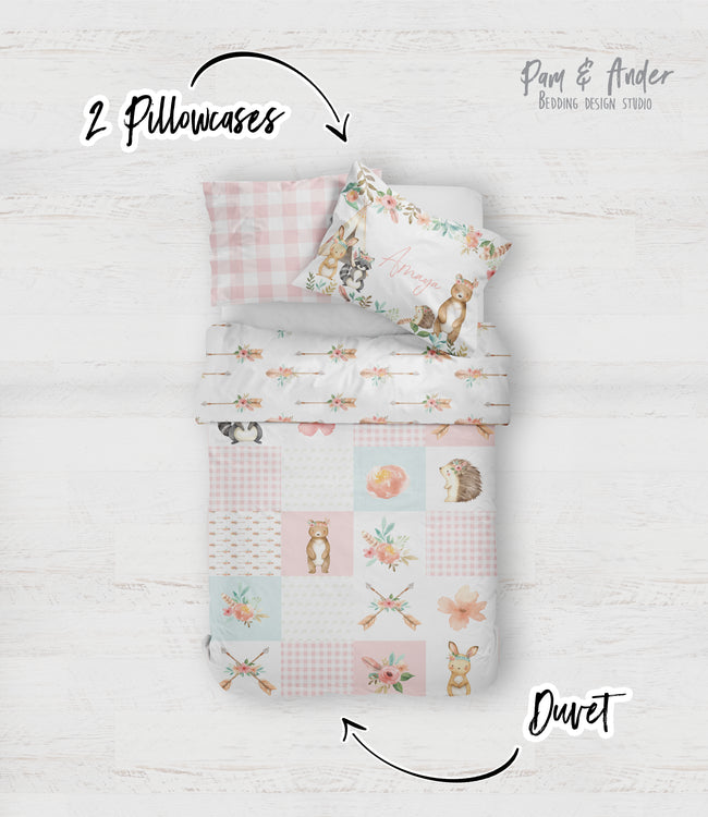 Woodland Girl Bedding set Main Image