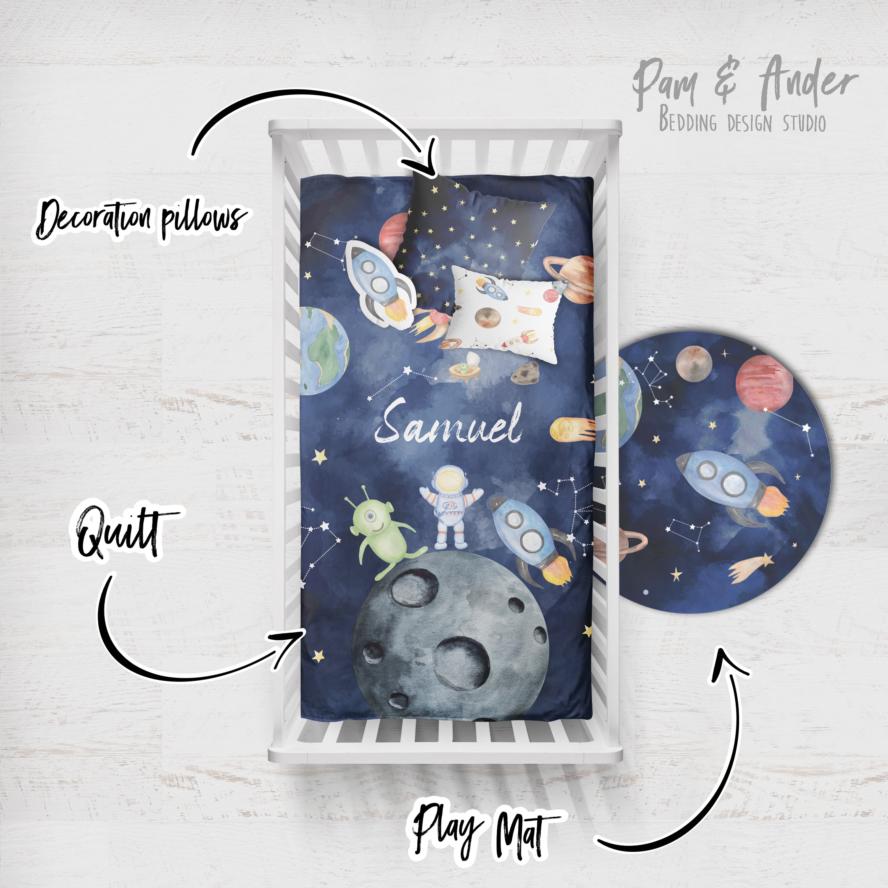 Outer Space and Astronaut Build your Bundle