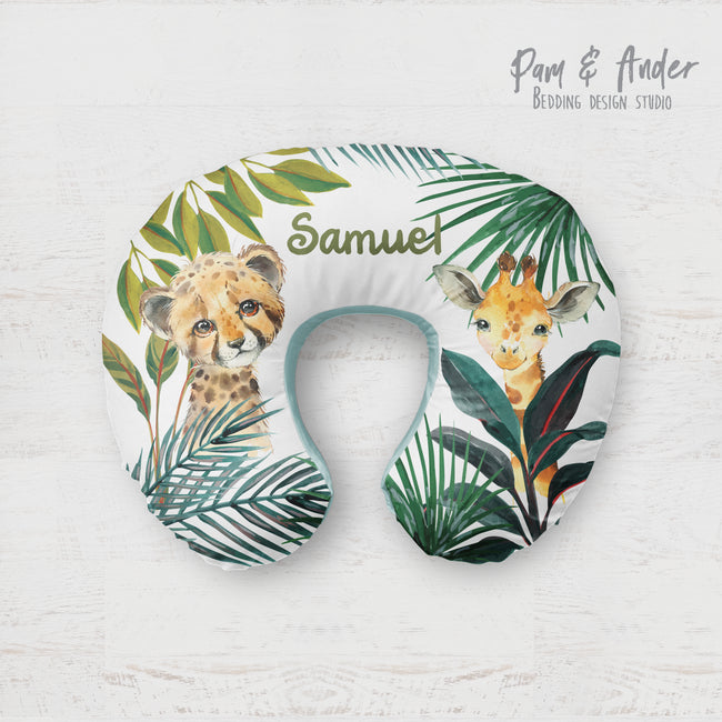 Safari boppy pillow cover Hover Image