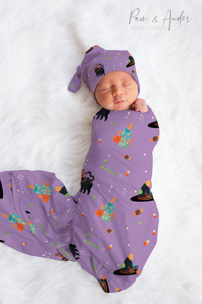 Halloween 3 Baby Unisex Swaddle Set Hover Image