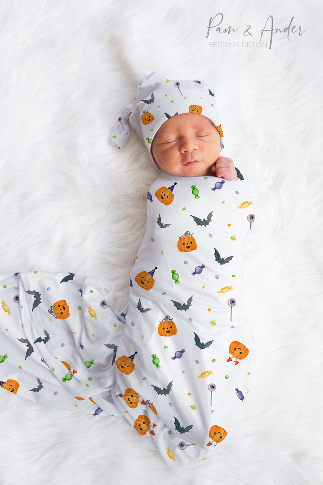 Halloween 2 Baby Unisex Swaddle Set Hover Image