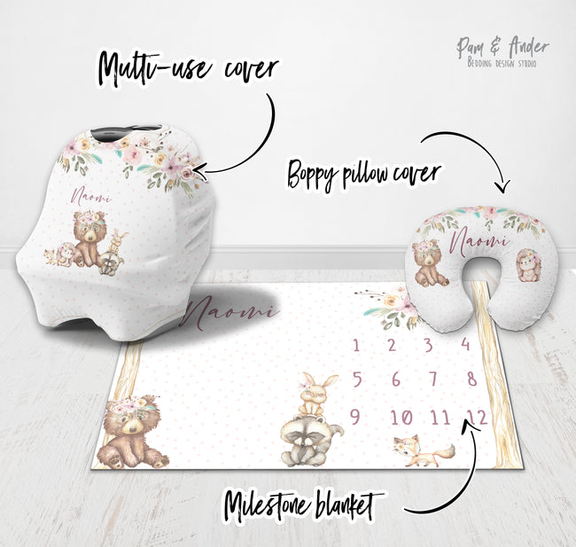 Flower bear accessories set Main Image