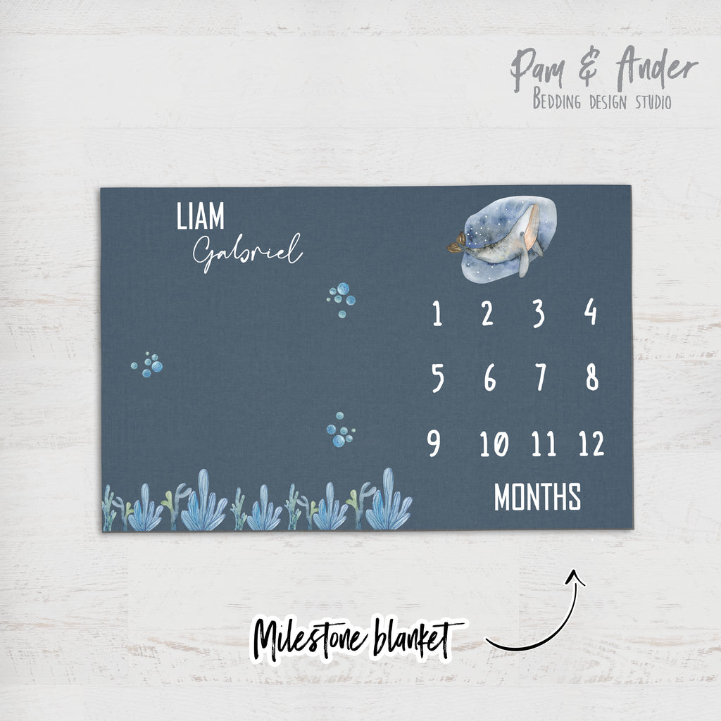 Whale accessories set