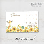 Sunflower accessories set