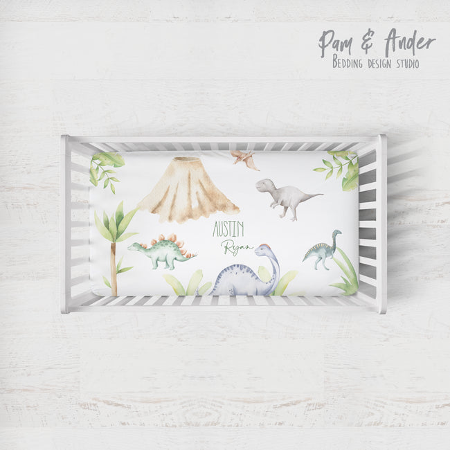 Dino fitted sheet Hover Image