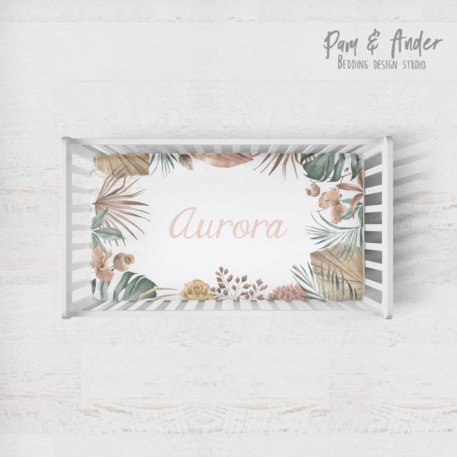 Tropical fitted sheet Hover Image