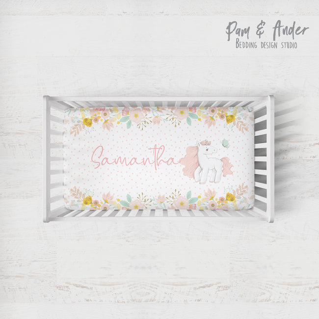 Unicorn fitted sheet Hover Image