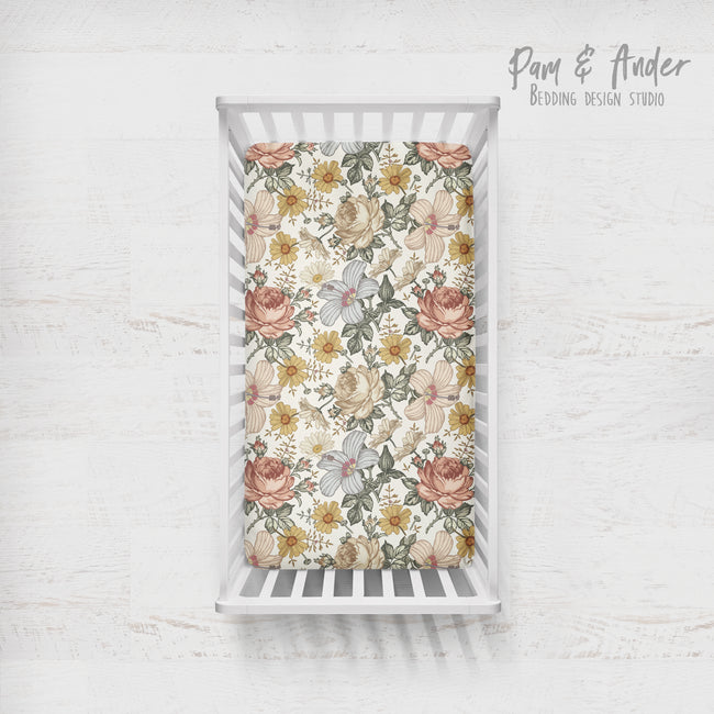 Elephant vintage fitted sheet Main Image