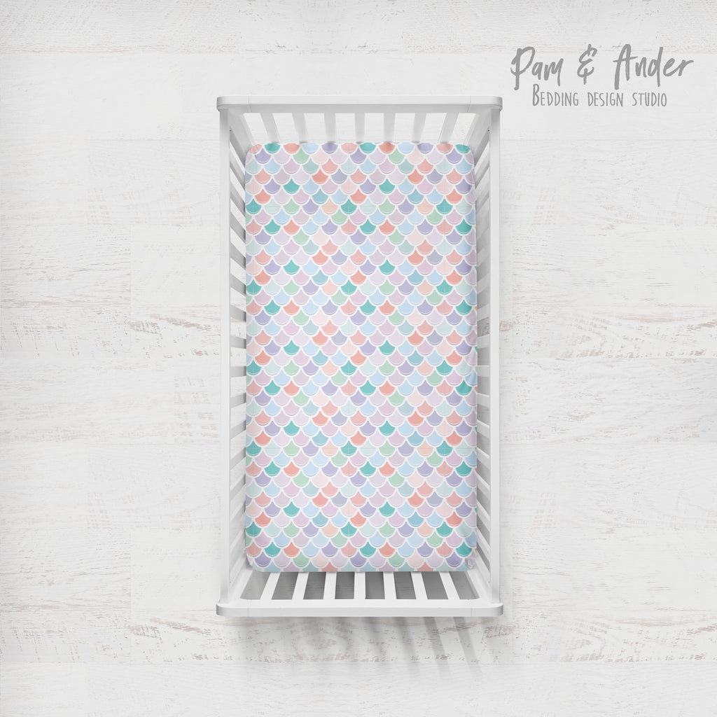 Mermaid fitted sheet