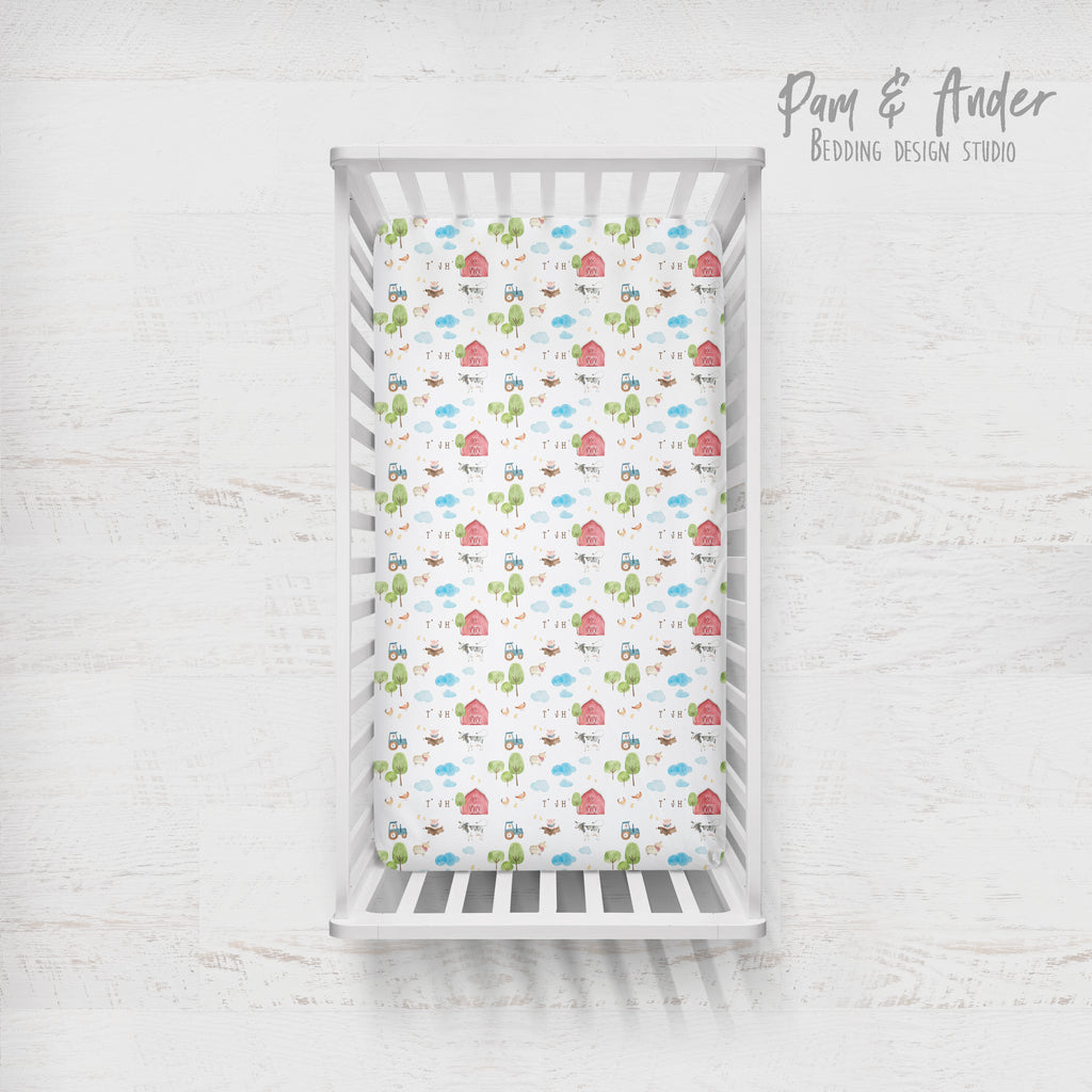Farm boy fitted sheet