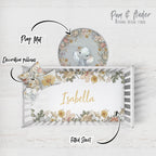 Elephant and vintage flowers Build your Bundle