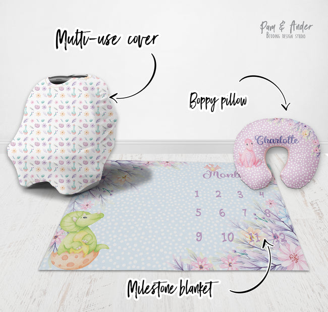 Dino girl accessories set Main Image